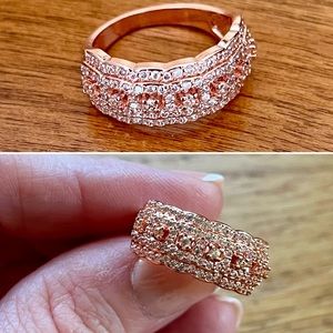 Rose Gold Anniversary Ring